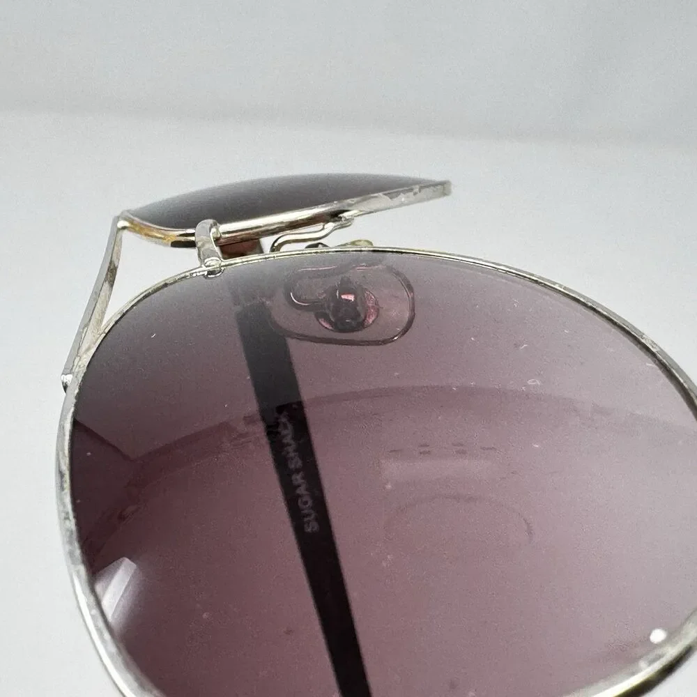 Brighton Sugar Shack A12098 Sunglasses Silver Brown 57-15-135